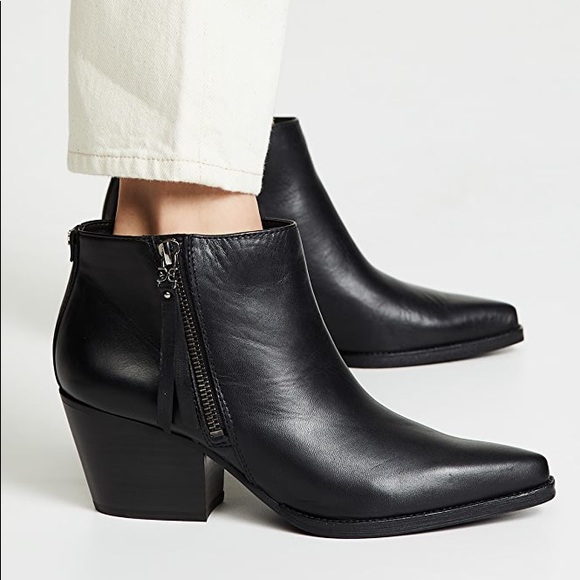 walden leather bootie